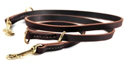 D&T Dynamite | Multi-functional Leather Dog Leash