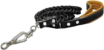 Comfort Braid | Leather Dog Leash