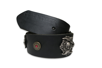 The Pirate | Leather Dog Collar