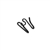 HERM SPRENGER MICRO EXTRA LINK | STAINLESS STEEL BLACK | 1.5MM