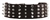 D&T 4 Row Combo | Spiked Dog Collar