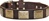 Brass Plate | Leather Dog Collar