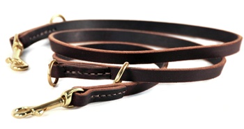 D&T Dynamite | Multi-functional Leather Dog Leash